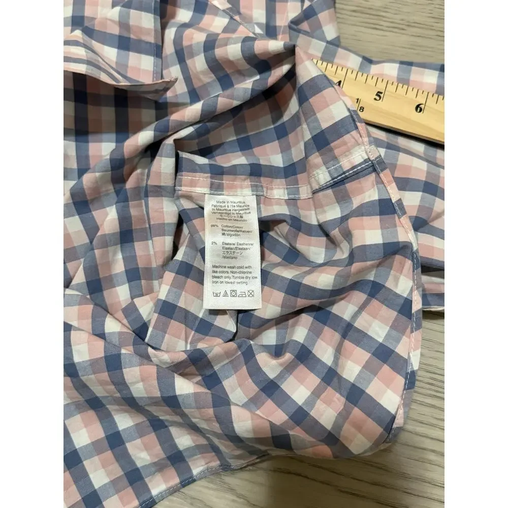 J. Crew Classic Flex Classic Men's Shirt Button Down Sz Medium Cotton Casual